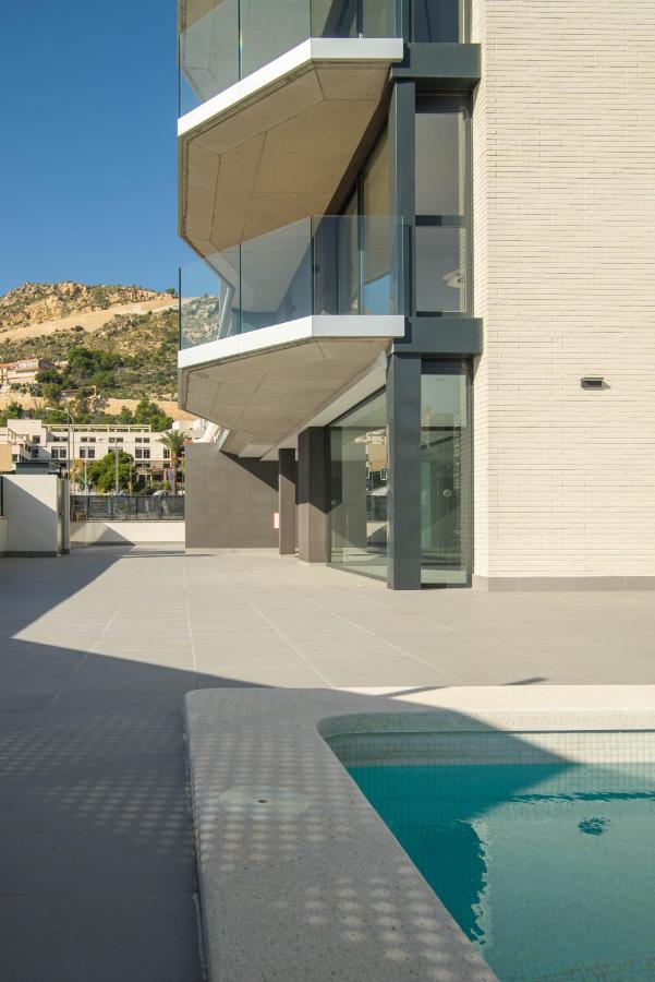 Modern Sea Front Jacuzzi Blue Sky Διαμέρισμα Αλικάντε Εξωτερικό φωτογραφία